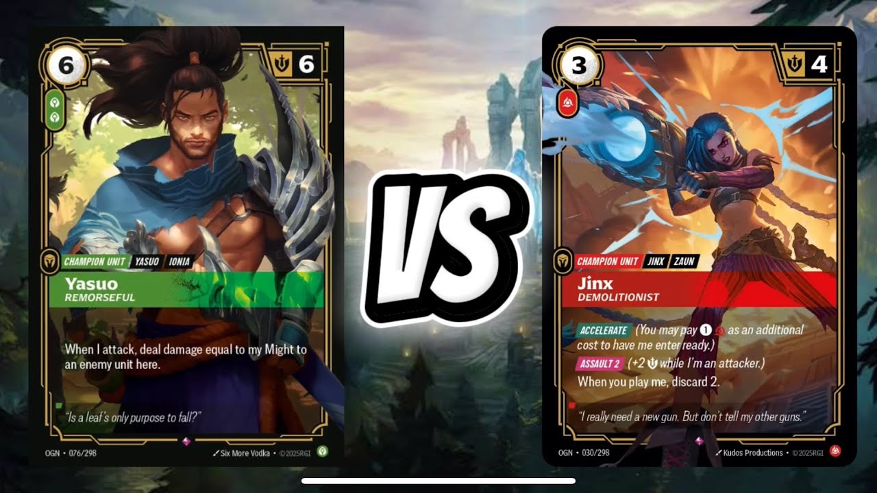 RIFT LOCALS - NEXUS NIGHT• YASUO VS JINX