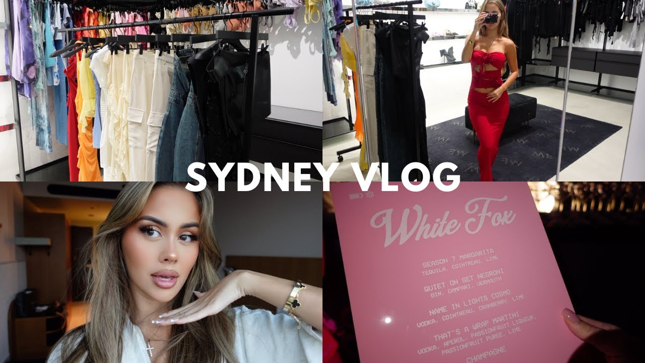 SYDNEY VLOG (i'm sick af lol)
