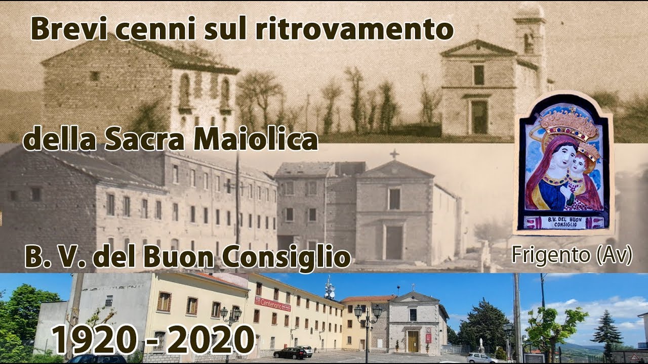 ‪Brevi cenni sul ritrovamento Sacra Maiolica Buon Consiglio di Frigento 2020‬