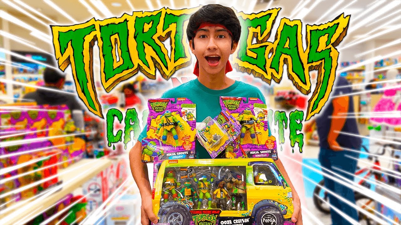 ¡VAMOS A BUSCAR JUGUETES DE LAS TORTUGAS NINJA! - IVANSPIDEY