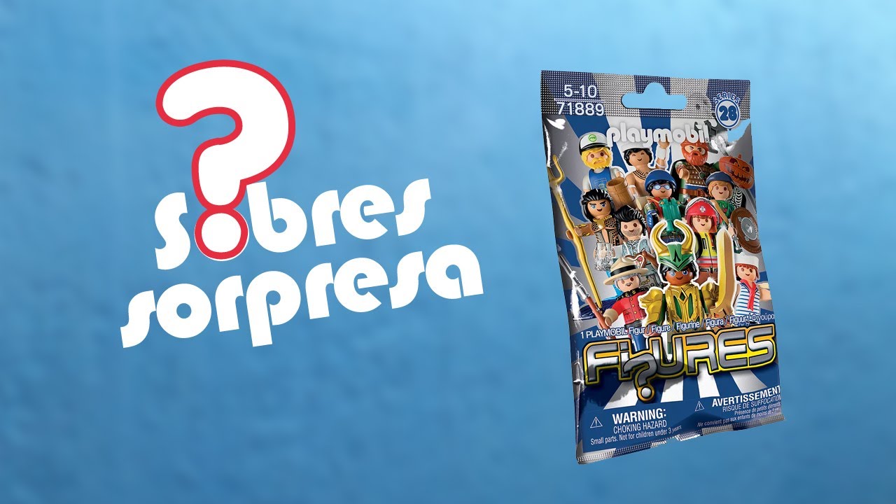 Playmobil | Abriendo Sobres Sorpresa Serie 28 de Chicos | Códigos