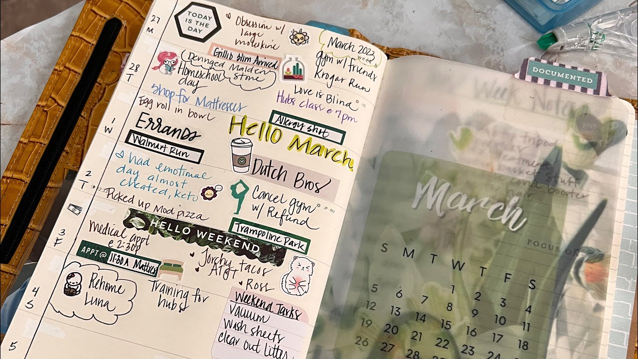 2023 Moleskine Weekly Large Setup - Part 1
