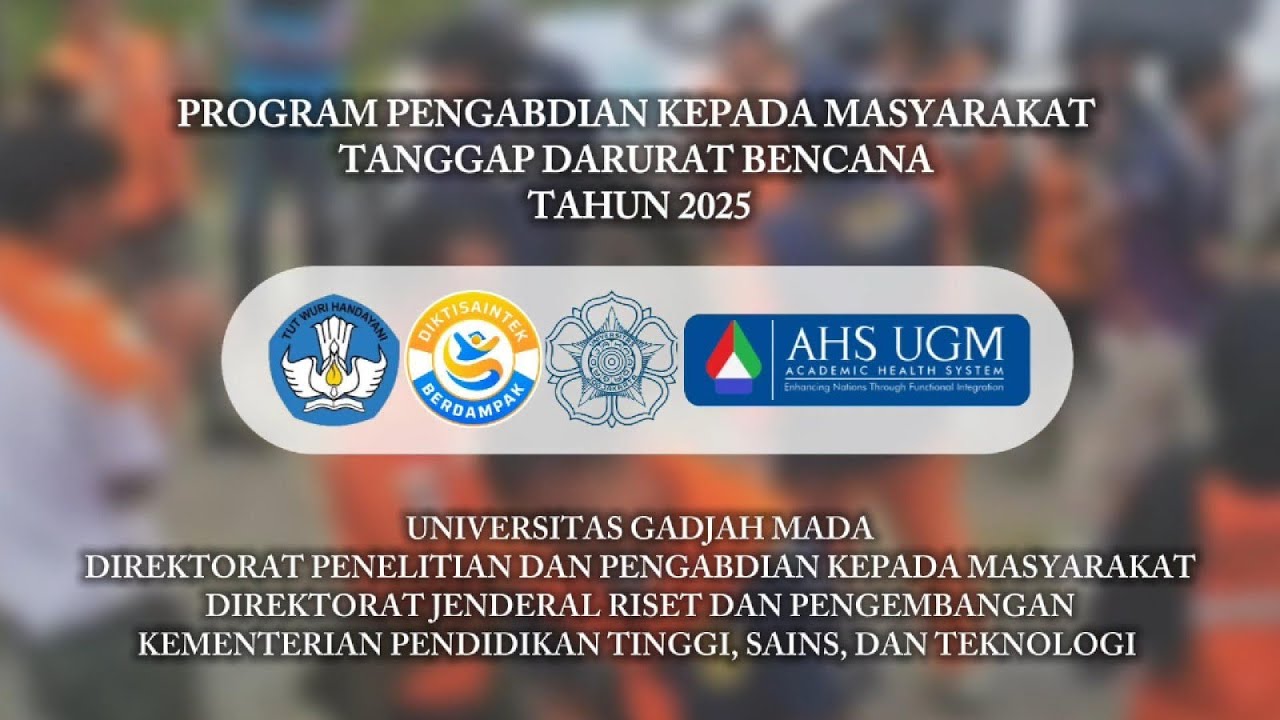 Langkah Kemanusiaan Universitas Gadjah Mada dalam Tanggap Bencana di Tanah Aceh