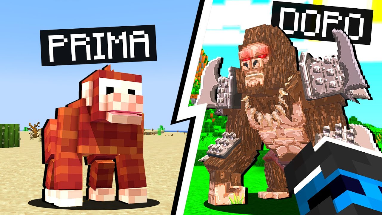 HO CREATO UN NUOVO MOSTRO SU MINECRAFT - ITA