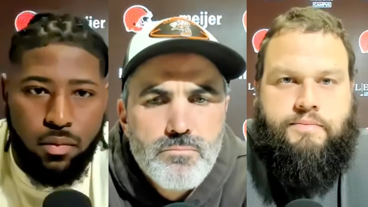 Kevin Stefanski, Alex Wright, and Joel Bitonio Press Conference | October 27th, 2025
