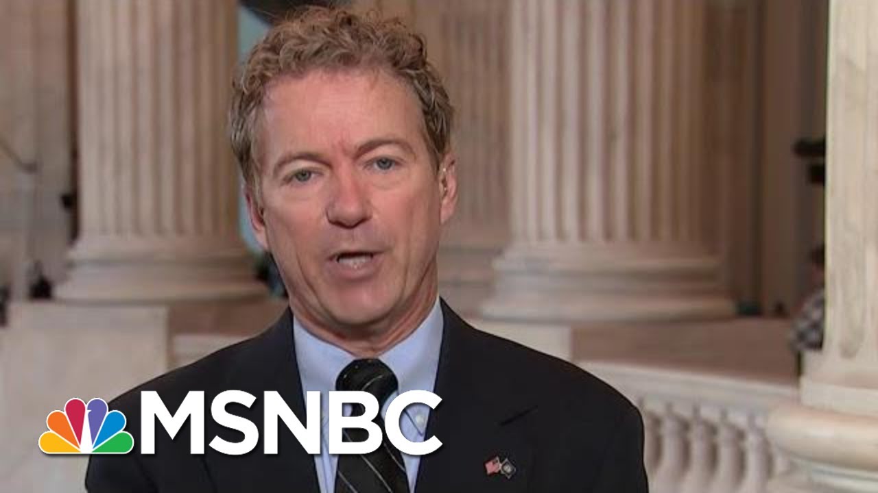 Rand Paul Talks Chaos In Syria, ‘Shadow Policy’ In Ukraine, Hunter Biden | Velshi & Ruhle | MSNBC