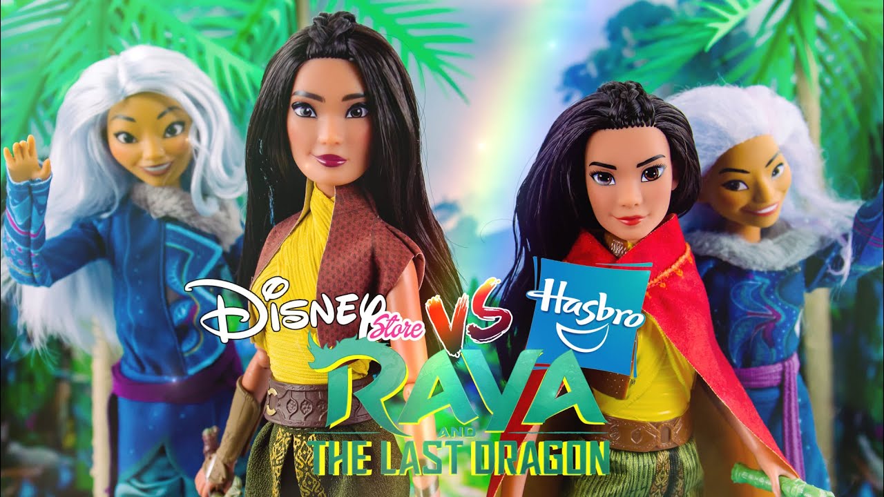 Raya and the Last Dragon Disney Store VS Hasbro + DIY