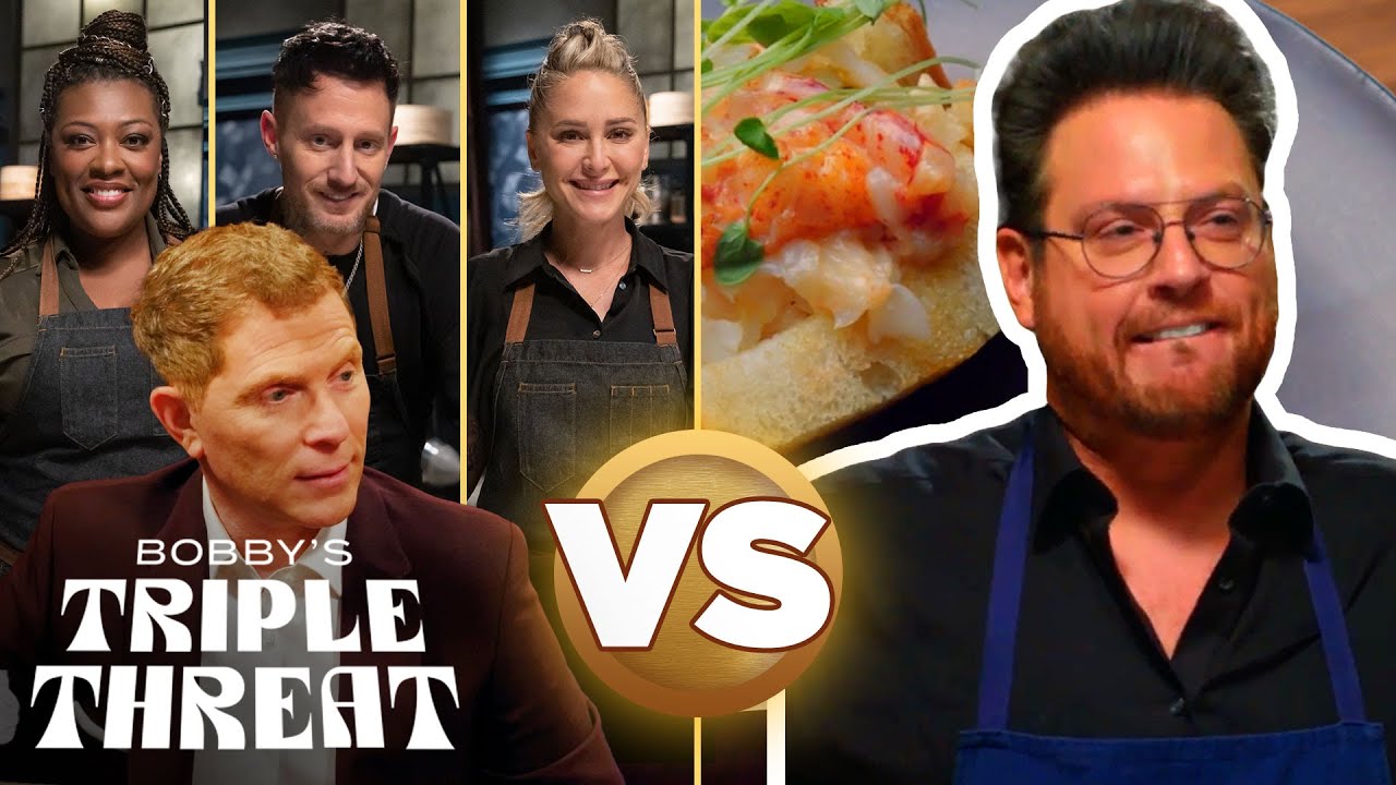 Titans vs Scott Conant | Full Episode Recap | Bobby&rsquo;s Triple Threat | Food Network