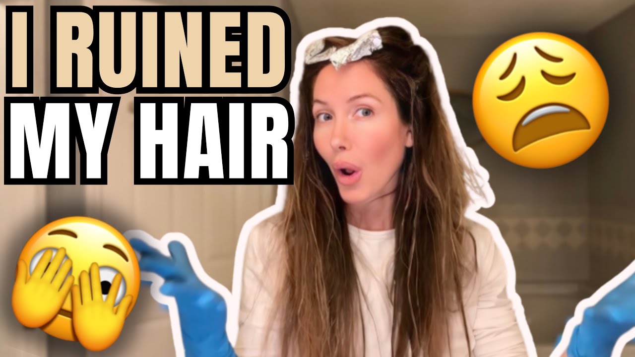 DOING MY OWN HAIR AT HOME 🫣