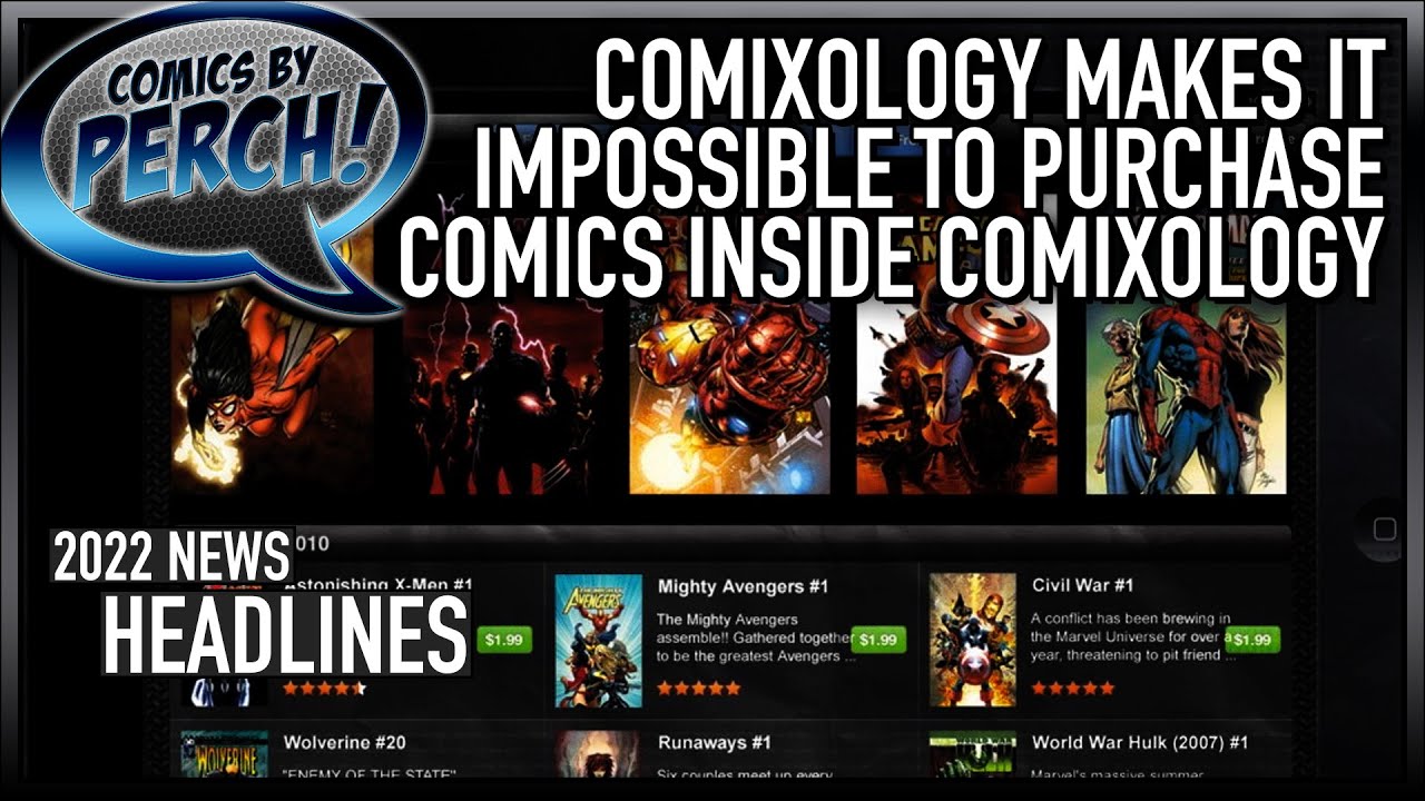 Comixology makes it impossible to buy comics in Comixology