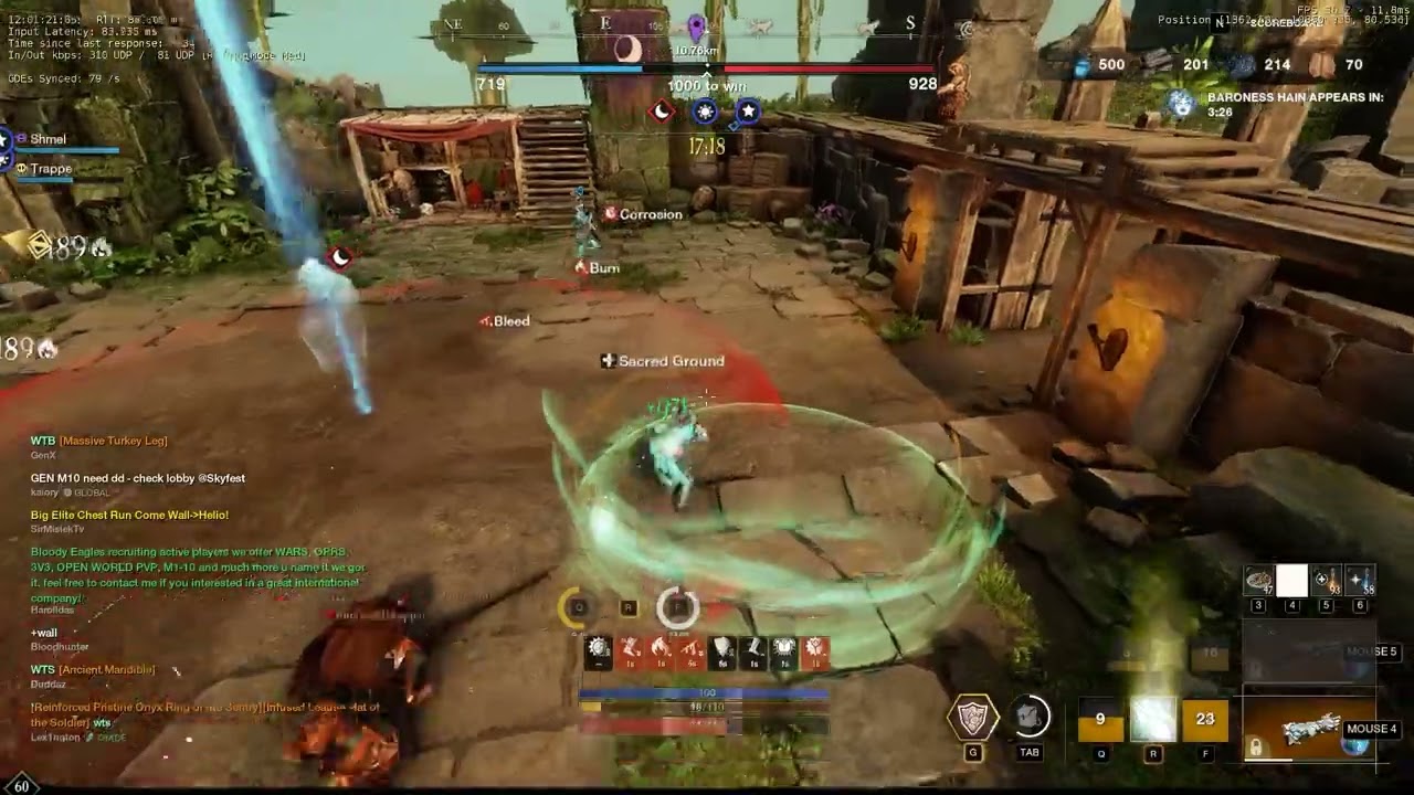 New world Blunderbuss pvp as it is. Enemy player difficulty - beginner.