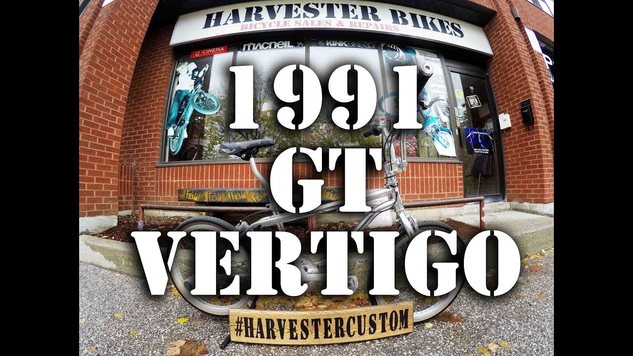 1991 GT Vertigo Old School BMX, сборка от Harvester Bikes