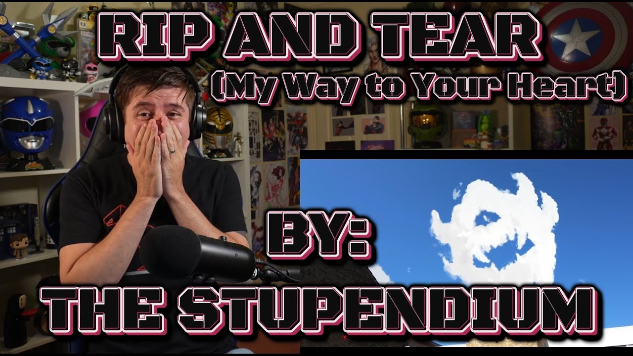 ИЗВРАЩЕНО, НО ГЕНИАЛЬНО!!!!!!!!!! Слепая реакция на The Stupendium - RIP AND TEAR (My Way to Your...