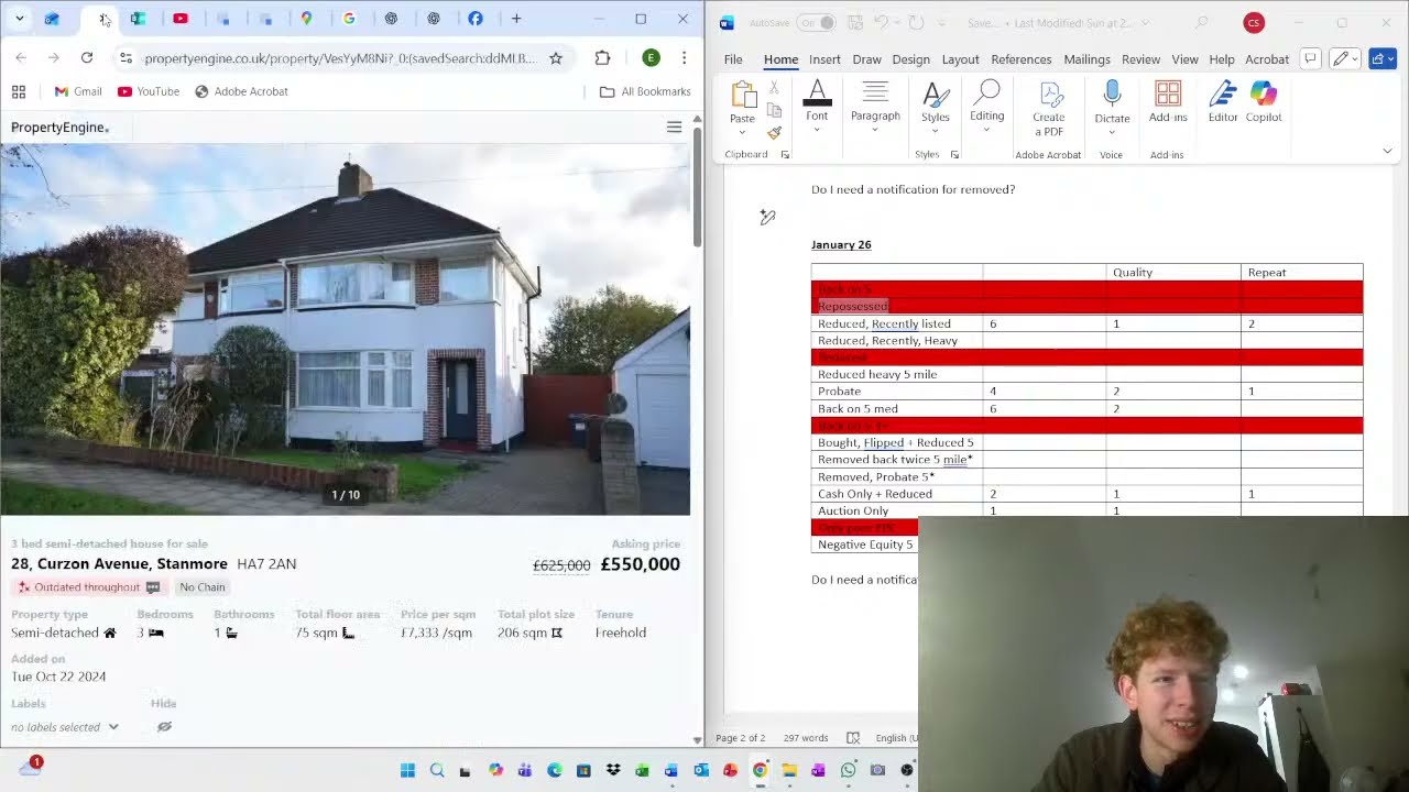 3 Comparables on The SAME STREET! | Elliot Sykes Analysing Property Engine Deals | LIVE 13
