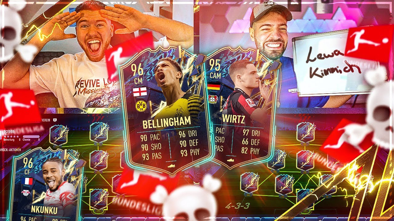 FIFA 22: BELLINGHAM vs WIRTZ TOTS SBB 🔥🔥 YOUNGSTARS BATTLE