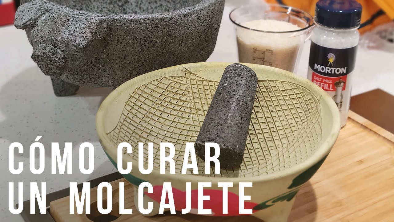 C&oacute;mo Curar Un Molcajete Por Primera Vez | Elvia La Acapulque&ntilde;a