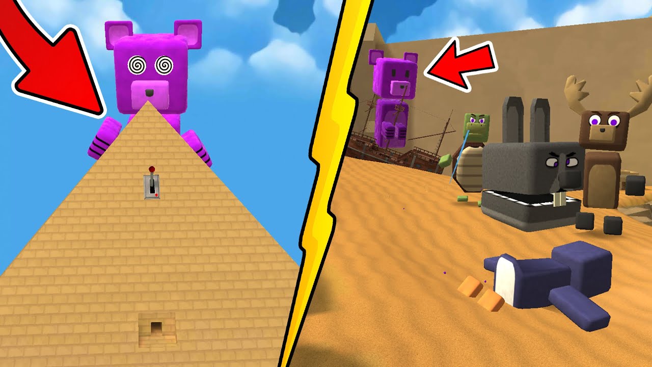 Beruang Ungu Mata Aneh - Super Bear Adventure