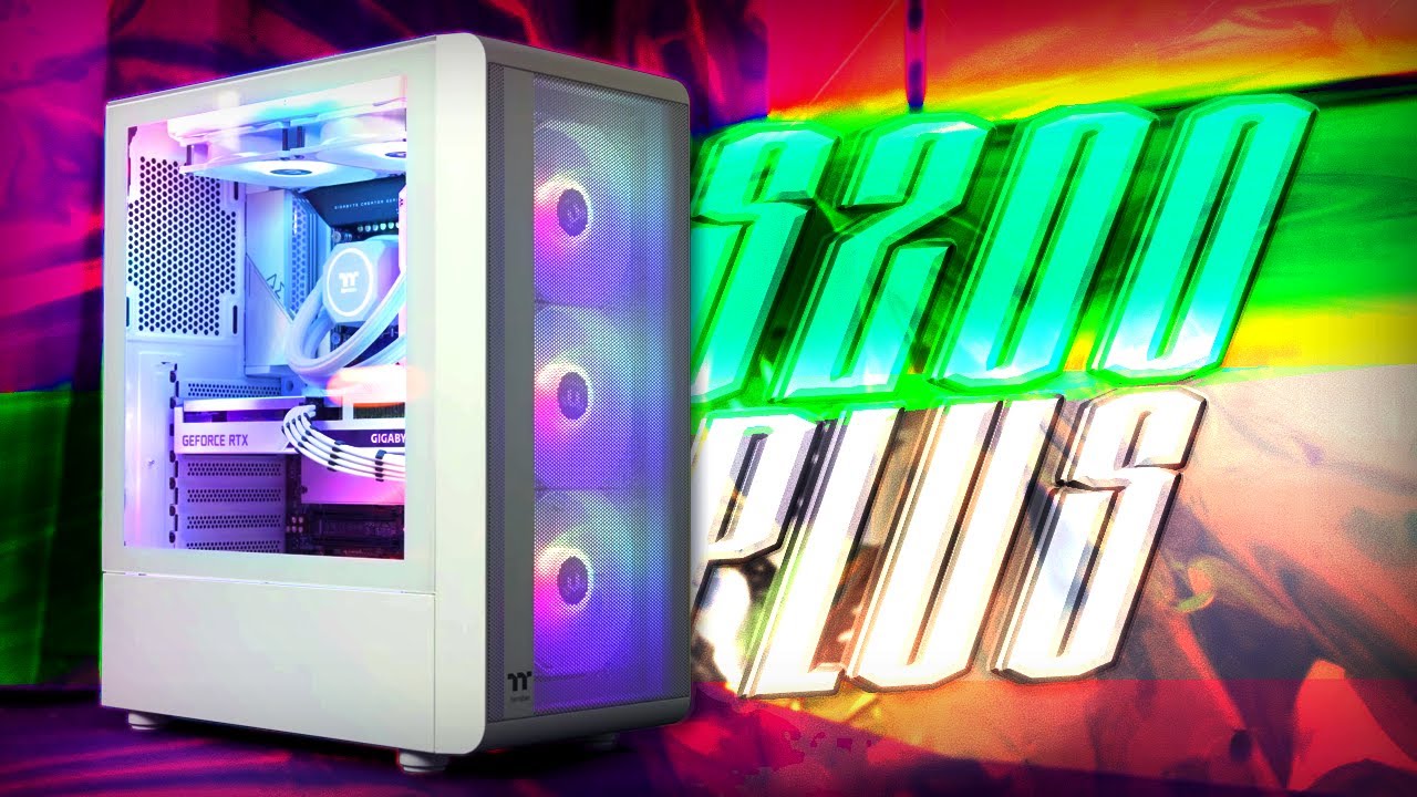 Thermaltake S200 TG ARGB ATX Mid Tower Case.