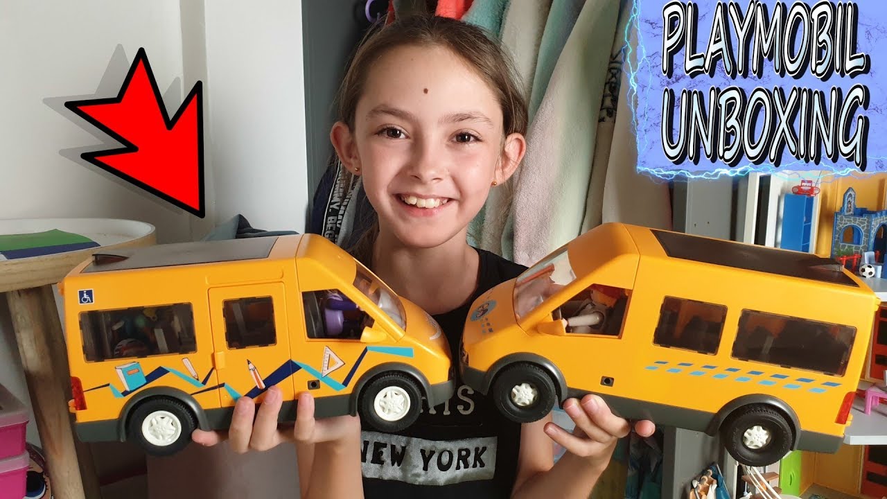 JE COMPARE LE NOUVEAU BUS PLAYMOBIL 2019 À CELUI DE 2018 ! (UNBOXING)