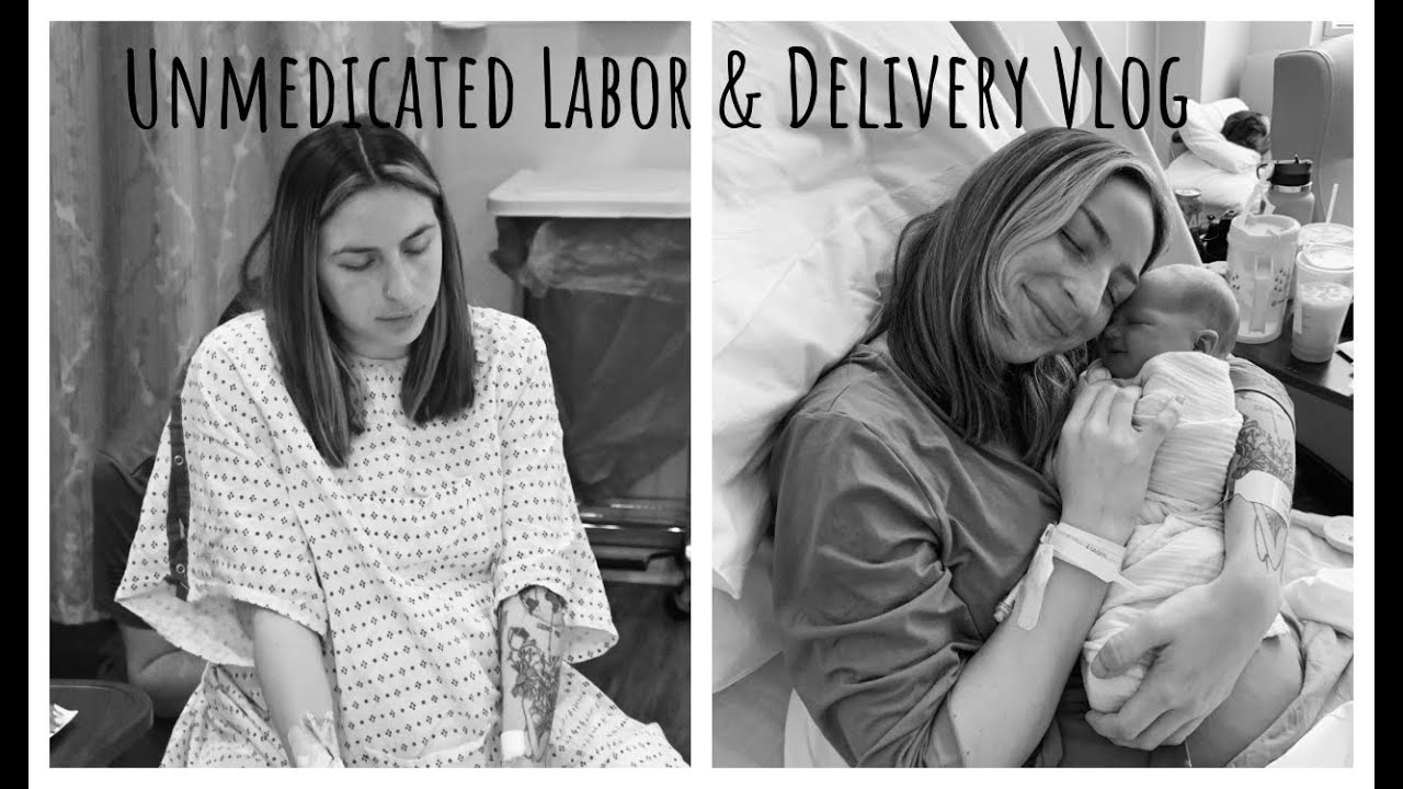 OUR BIRTH VLOG | *Raw & Real* 41 Hour Labor, Natural Unmedicated Delivery of Our First Baby