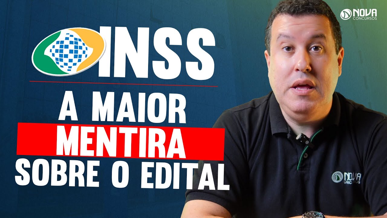 Concurso INSS 2024: INFORMA&Ccedil;&Otilde;ES ATUALIZADAS SOBRE A DATA DO EDITAL ⏰