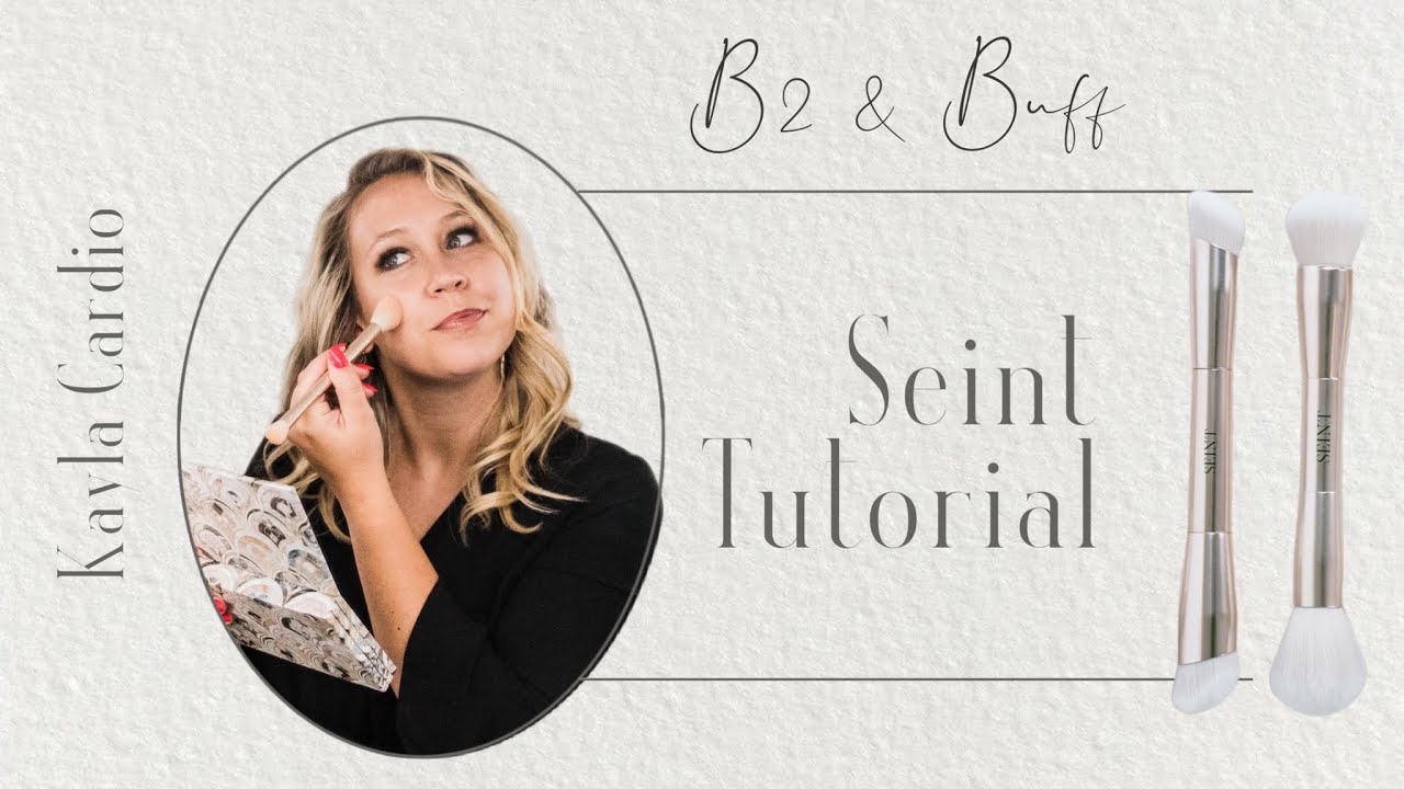 Seint Application Tutorial: Blush/Bronzer & Buff Brushes Only