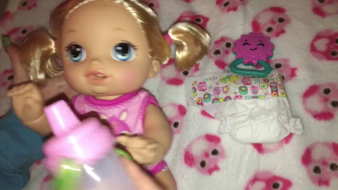 BABY ALIVE BABY GO BYE BYE FEEDING & CHANGING -NEW HASBRO BABY ALIVE