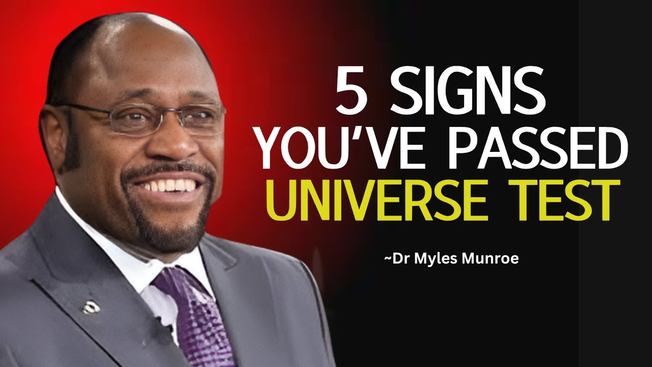 Dr Myles Reveals : 5 Clear Signs You’ve Passed God’s Test for the Next Level. #GodsTestPassed