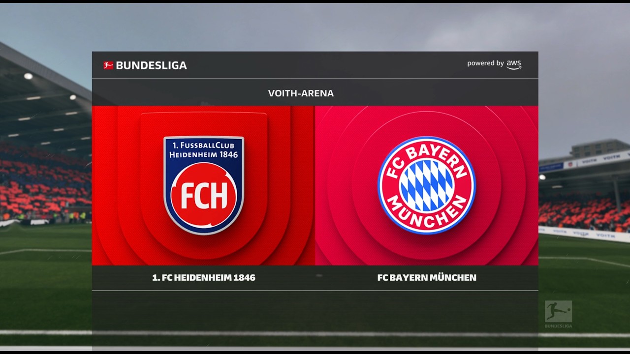 EA FC 26| Heidenheim vs Bayern München | 15. Spieltag | 2025/26 Bundesliga w/Bayern München