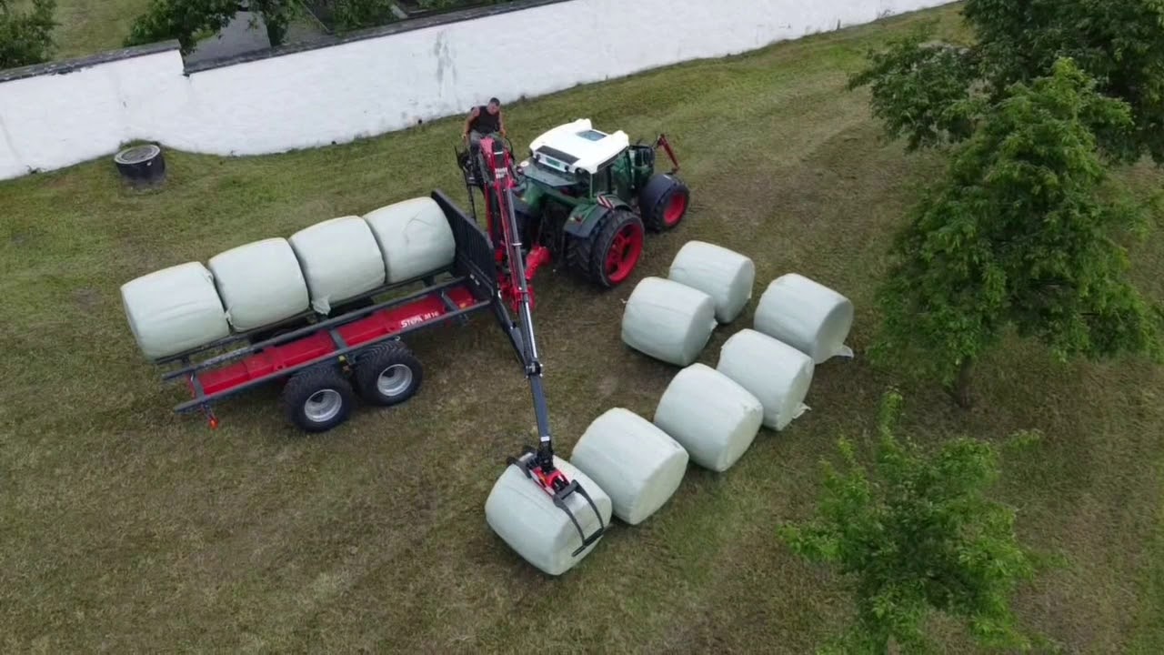 Stepa M16 mit Siloballenaufsatz