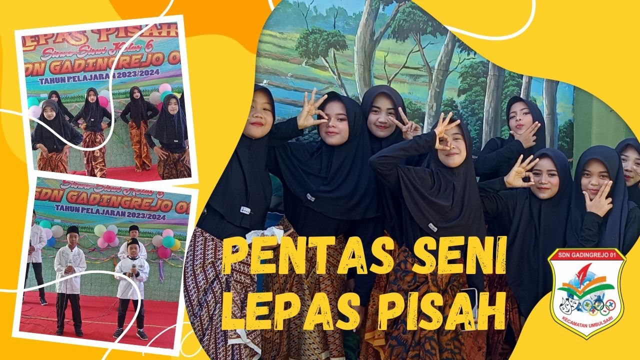 KREASI SISWA-SISWI SDN GADINGREJO 01 || LEPAS PISAH 2024 #part1