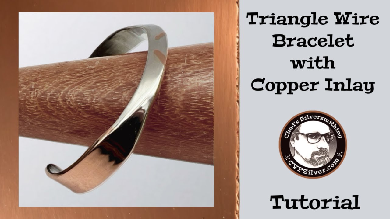 Copper Inlay in Silver : Making a Multi-metal Cuff Bracelet