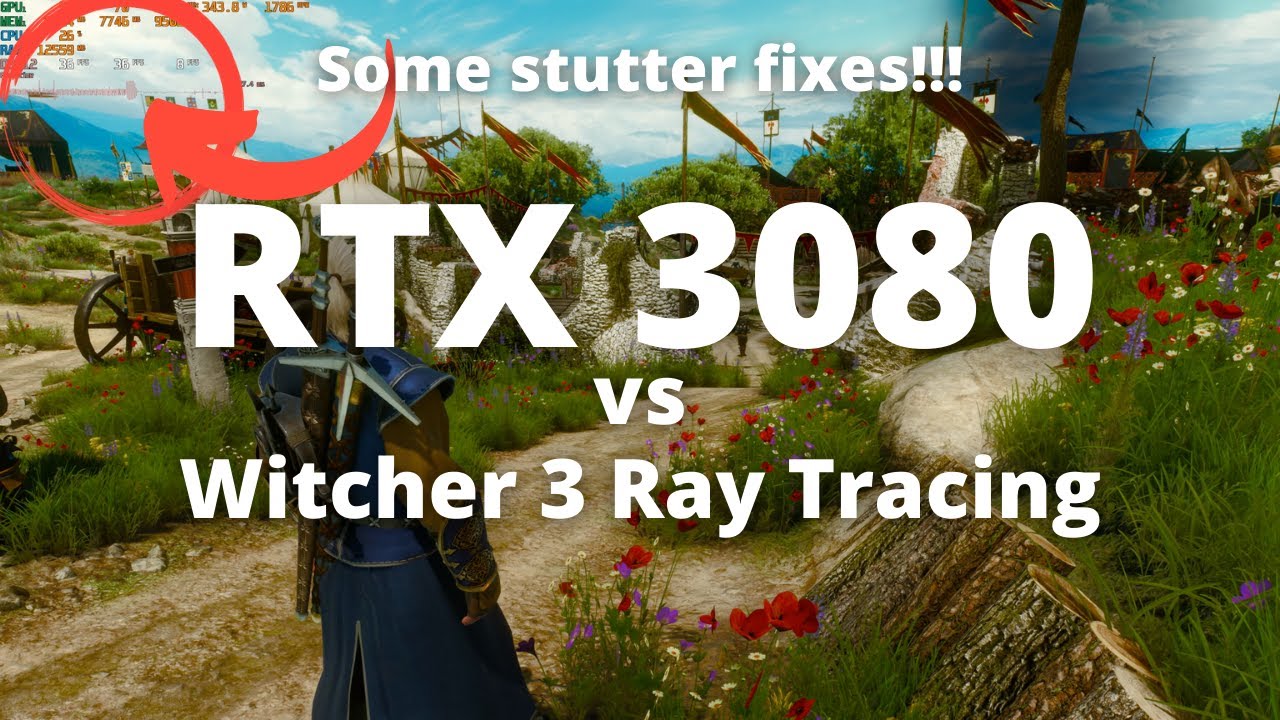 RTX 3080 vs The Witcher 3 Next Gen Update Ray Tracing