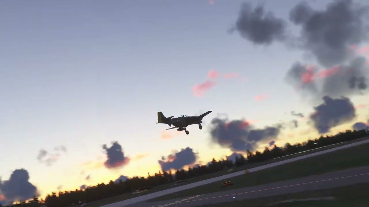 MSFS 2024 Some P 51 FlyBys Echo 19 Sound