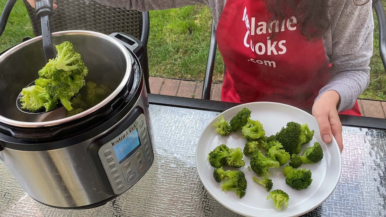 Instant Pot Steamed Broccoli Recipe - How To Cook Broccoli In The Instant Pot - So Easy And Healthy!
