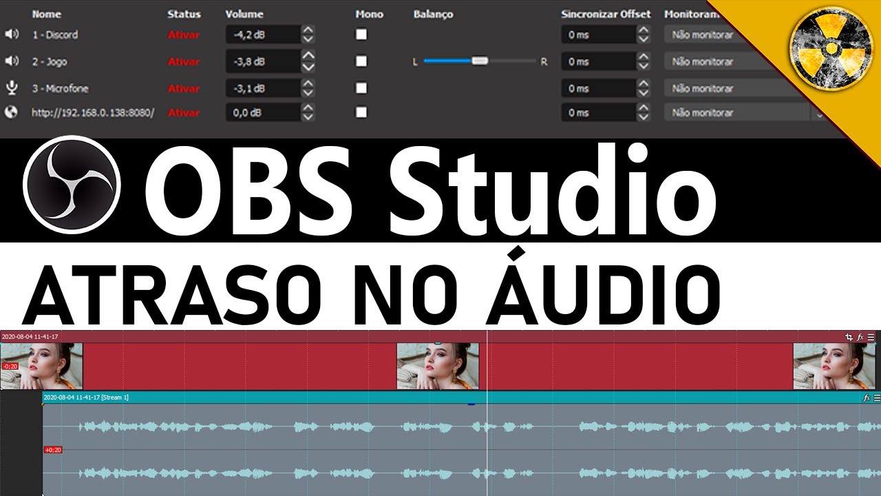 OBS Studio Tutorial - Como Tirar Atraso no Áudio