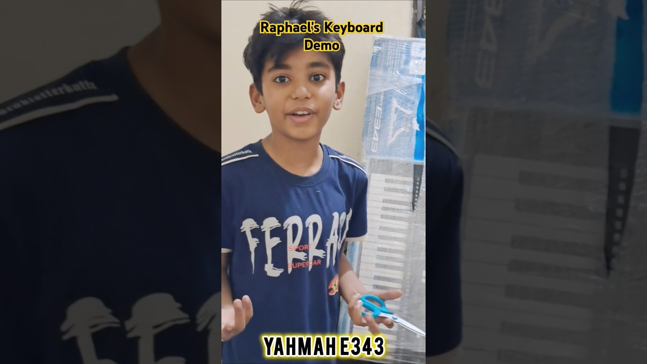 Raphael's Keyboard Yahmah E343 Demo #Keyboard #Piano #shorts