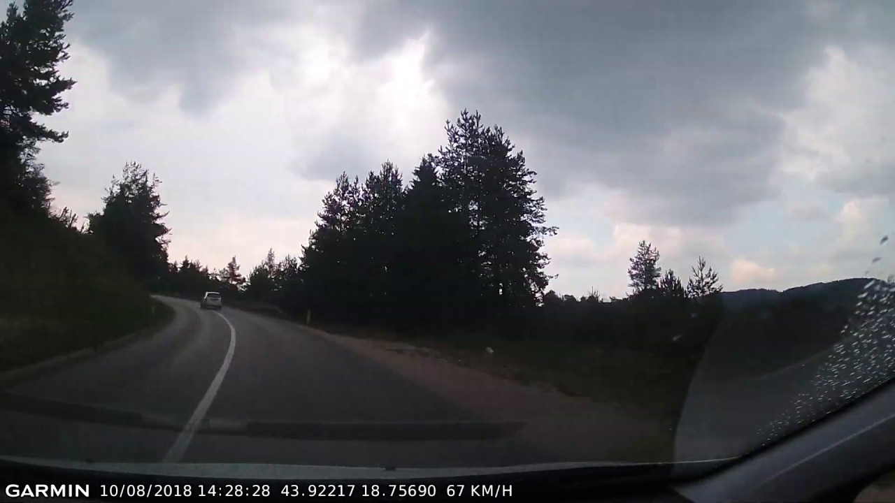 DRIVE #219: Sokolac-Sarajevo (Bosnia and Herzegovina) (timelapse 4x) *Read Description*