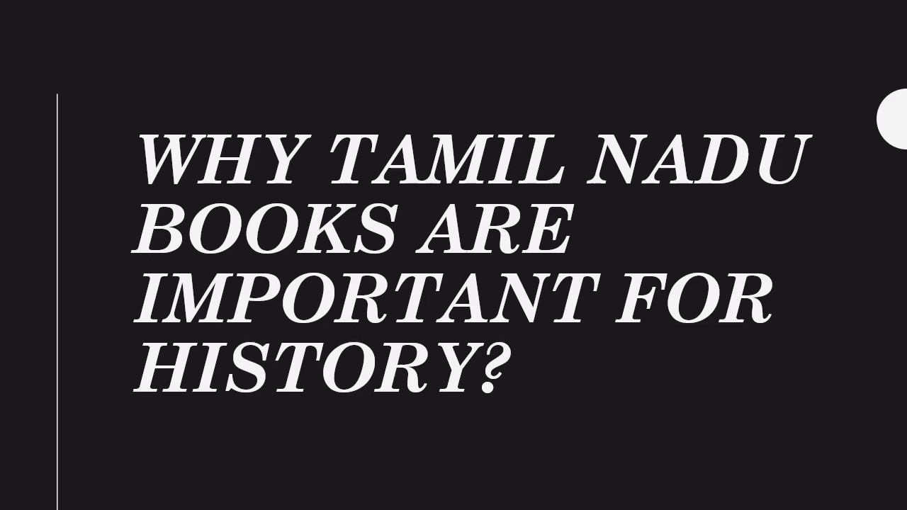 Why Tamil Nadu Books are important for History | UPSC Preparation | Government Exams Preparation