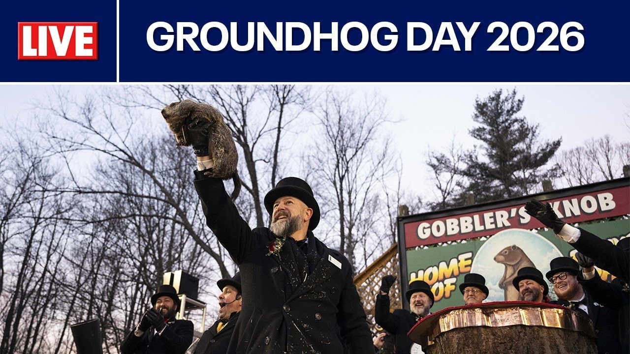 WATCH LIVE 🔴 Groundhog Day 2026