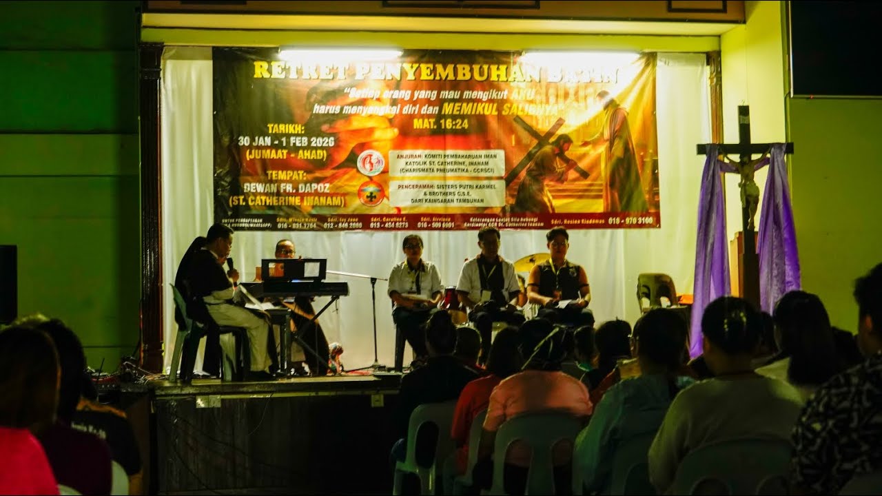 Retret Pemyembuhan Batin di St Catherine Inanam 30/1-01/02 2026