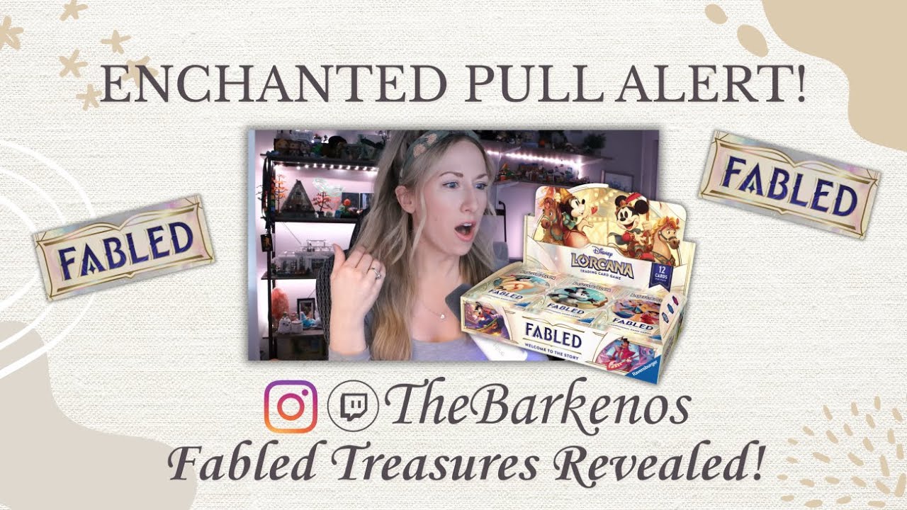 Lorcana Fabled Enchanted Pull - FIRST EVER!