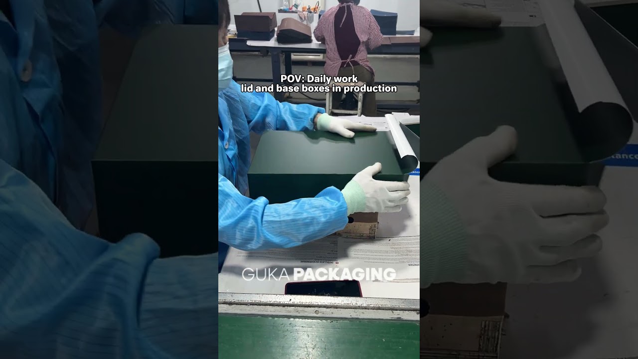 Hand-Assembly Rigid Boxes | Daily OEM Factory Production