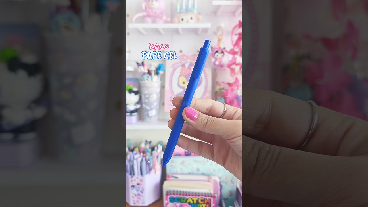 testing gel pens 🧐 Kaco Pure Gel Ink Pen 📝 
