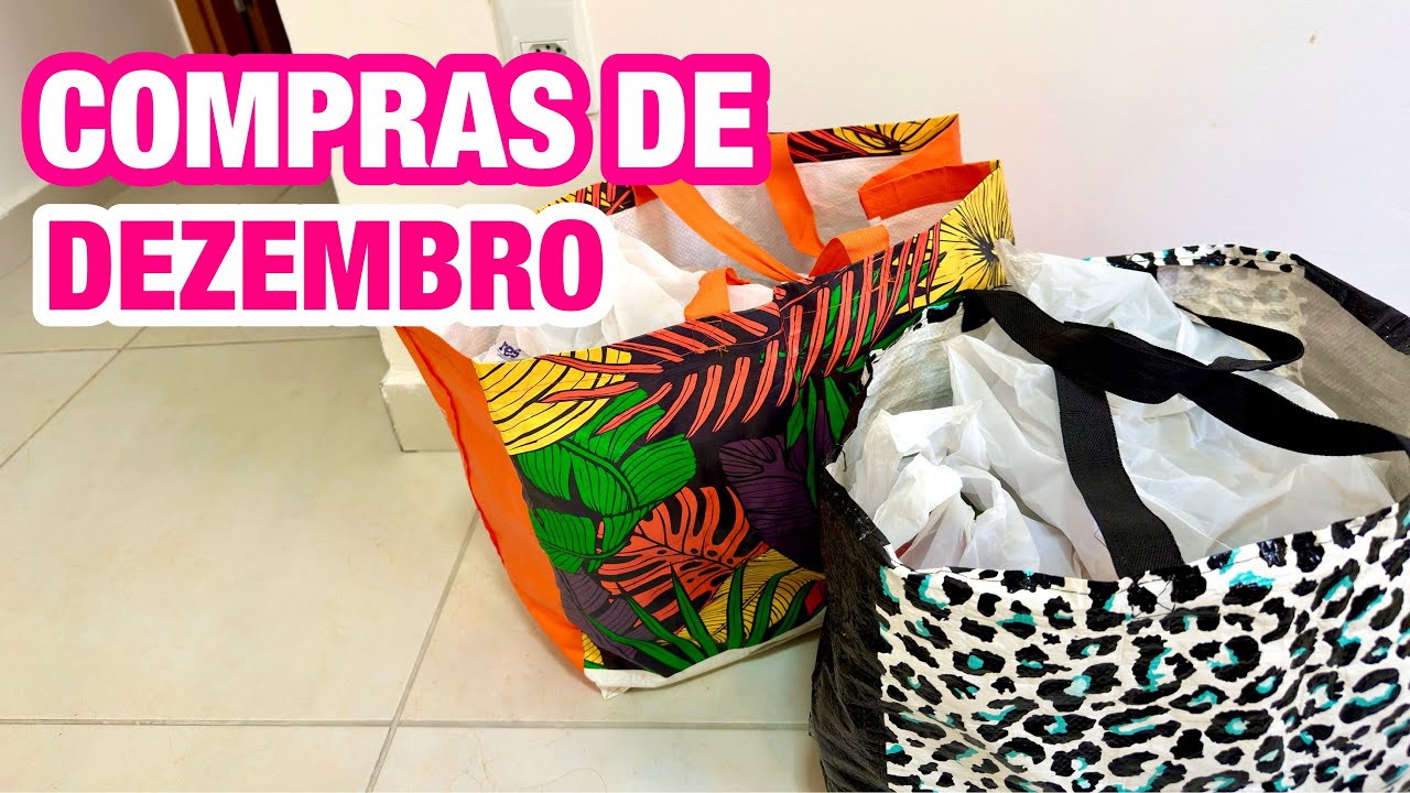 COMPRAS DO MÊS DE DEZEMBRO | a compra mais cara que já fiz 🛒