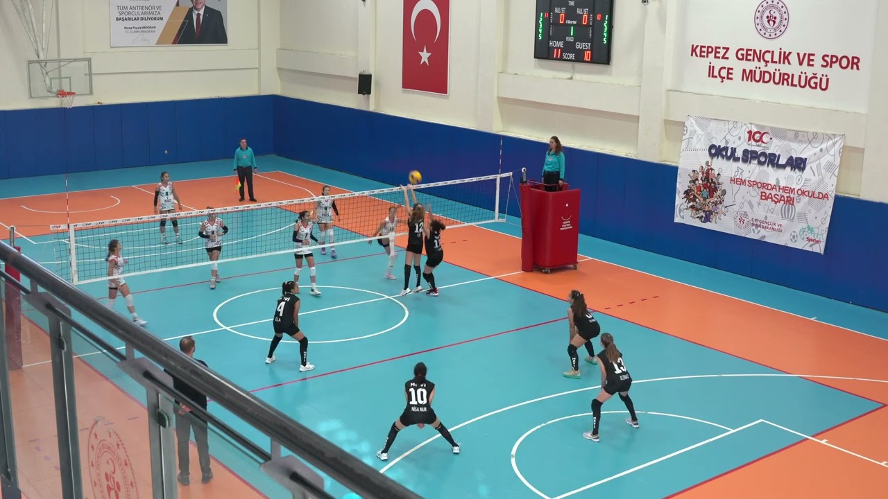 ANTALYA AÇI KOLEJİ  3 - 0  MAVI GSK  26/11/2023-Antalya)