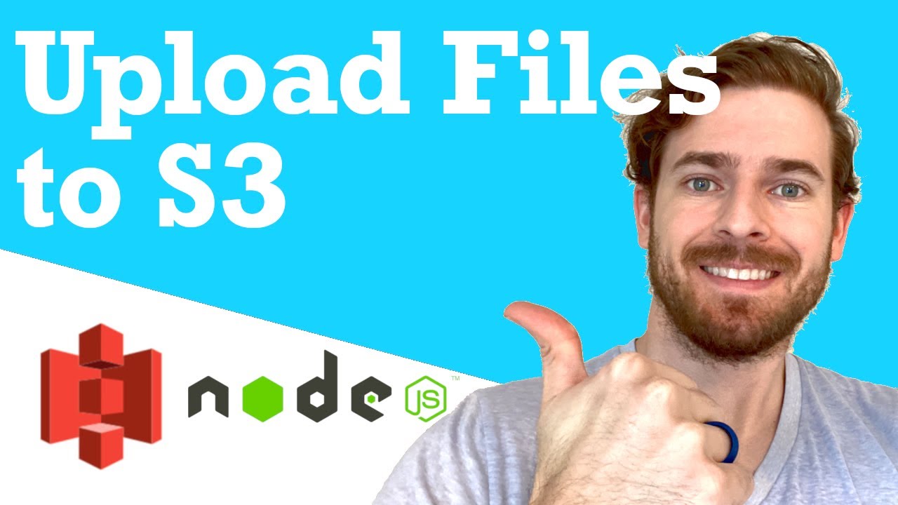 How to upload files to S3 using Node