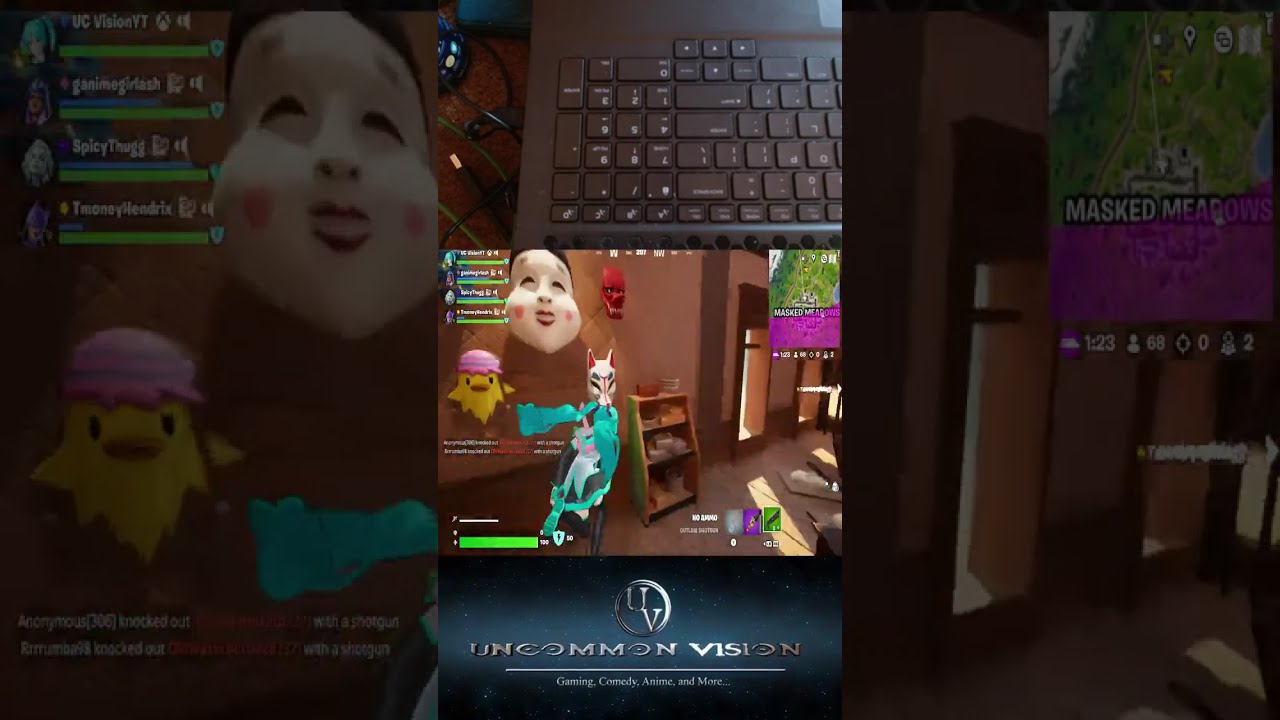 Disabled Gamer Gettin' Ws on Fortnite