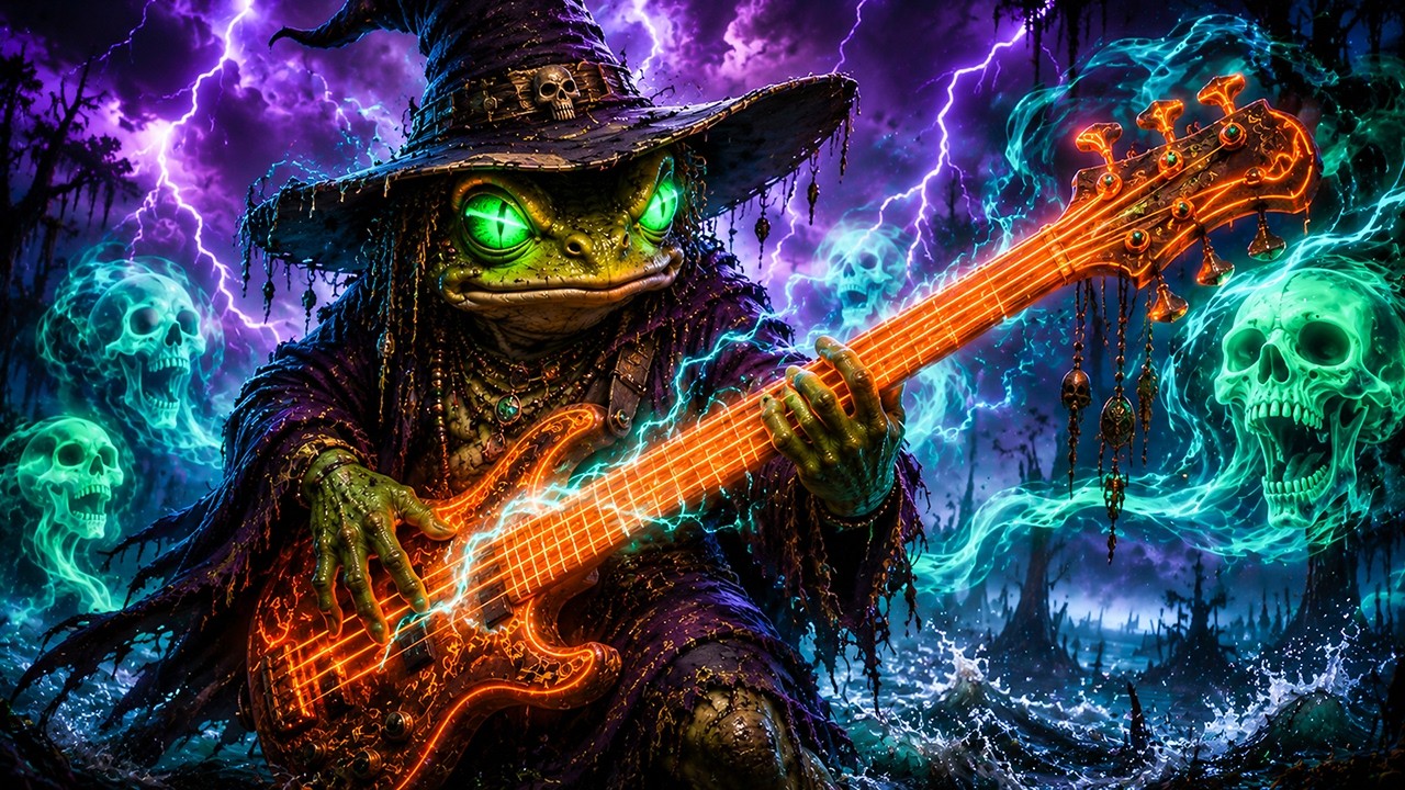 Podr&oacute;ż przez Swamp Blues Rock | Psychodeliczny Stoner Groove Mix
