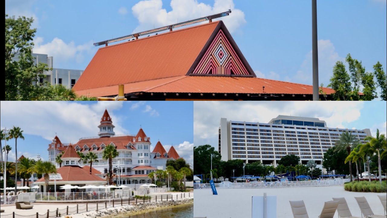 Magic Kingdom Monorail Resort Hopping Experience 2023 in 4K | Walt Disney World Florida August 2023
